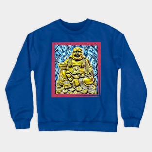 Laughing Buddha Crewneck Sweatshirt